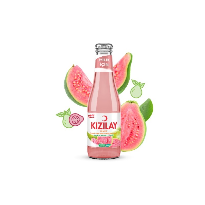 Kizilay Guava Aromali Maden Suyu 200 Mlx24