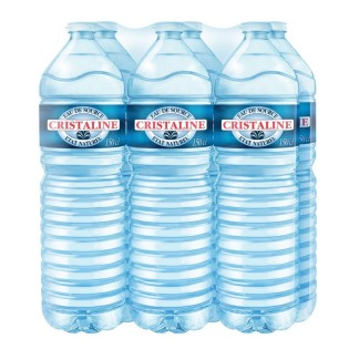 Cristaline Eau Source - Pack de 6 bouteilles