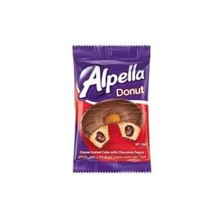 Alpella Donut Crème Choco - 6 Délices Halal et Savoureux