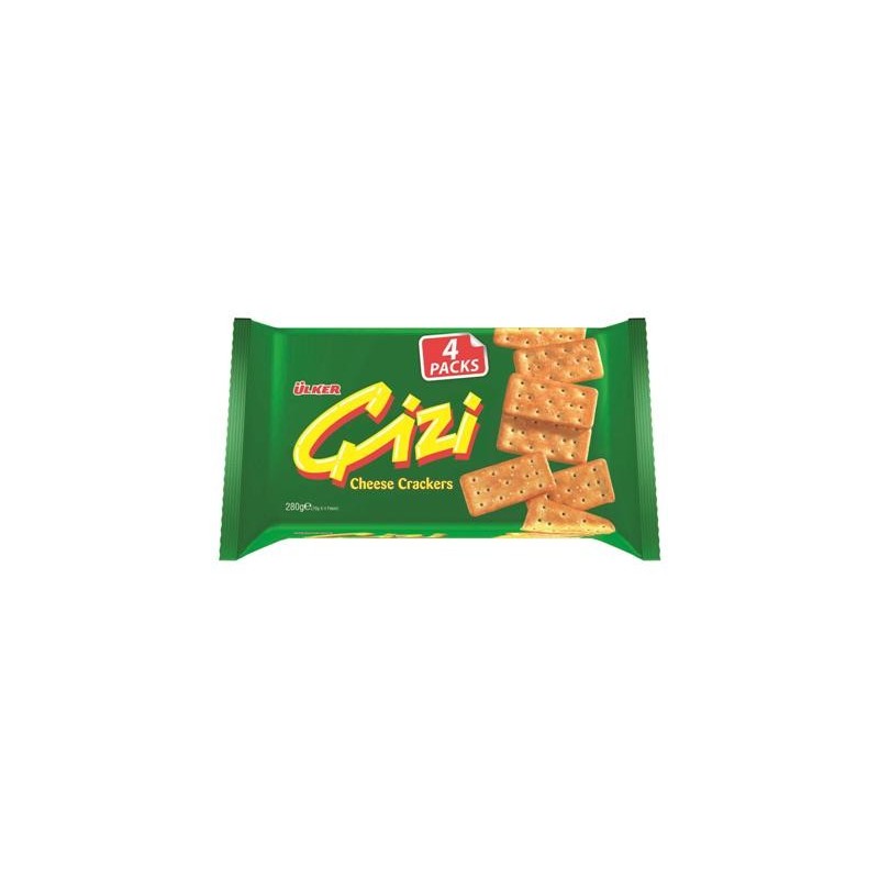 Biscuits Craquelins au Fromage - Halal (Lot de 12)