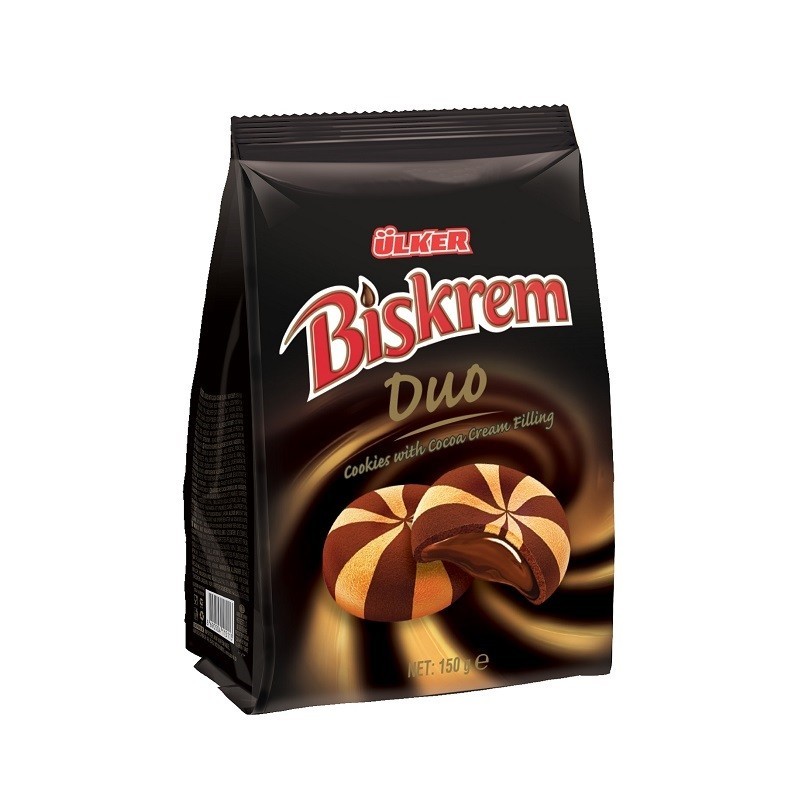 Biscuits Halal Biscuit Duo Biskrem - 18 Produits