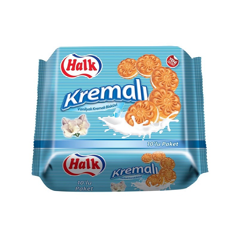 Halk Kremali Vanille 500G(8X1)77