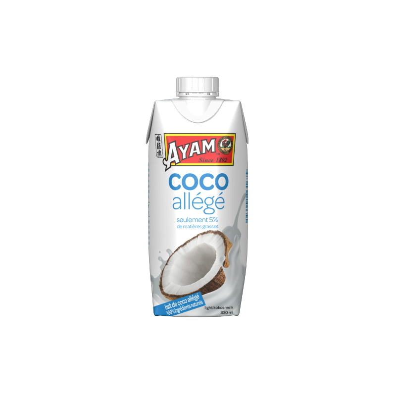 Ayam Coco Allege (Lait De Coco Allege) 330Mlx 8 New Price