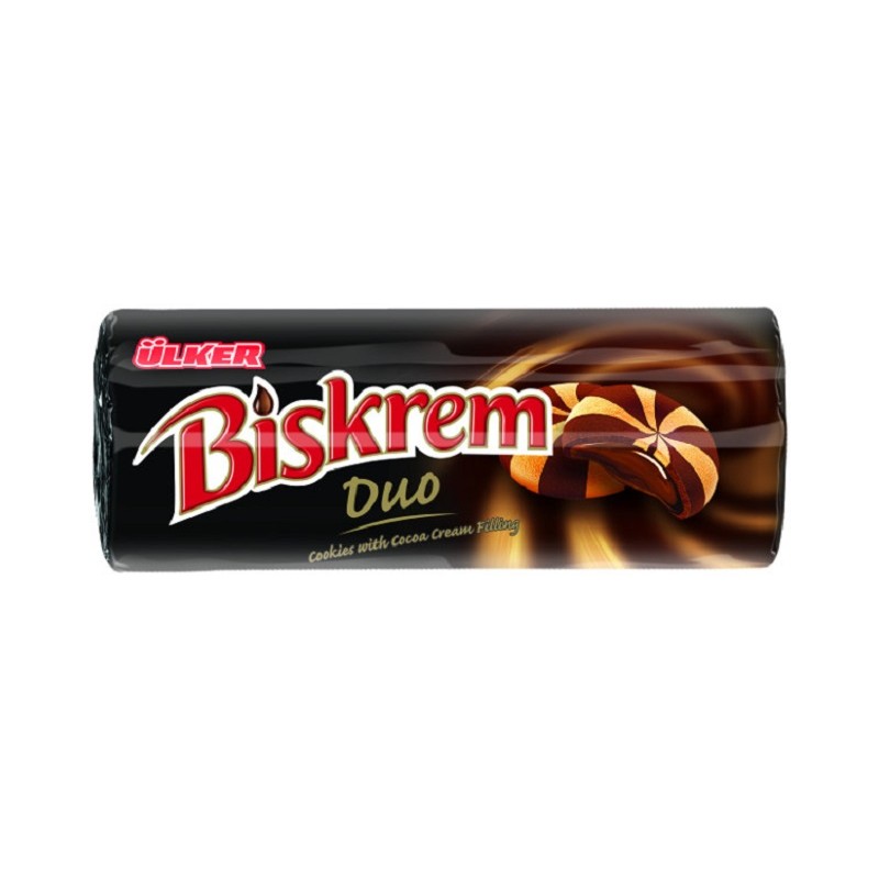 Biskrem Duo Biskuvi Schoko 130G 24X New Price Stock