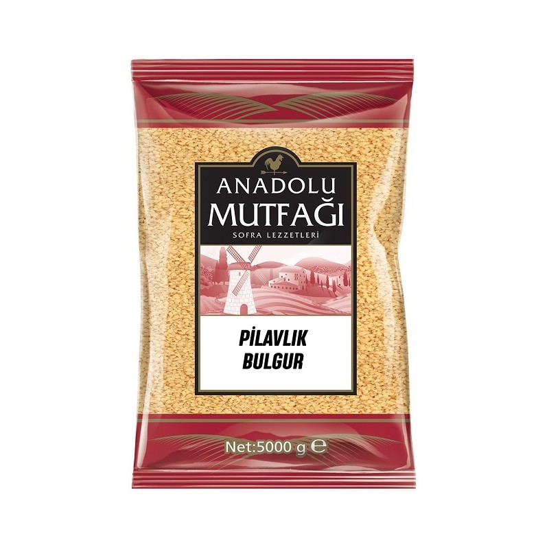 Anadolu Mutfak Bulgur Pilavlik 5Kg (4X1)