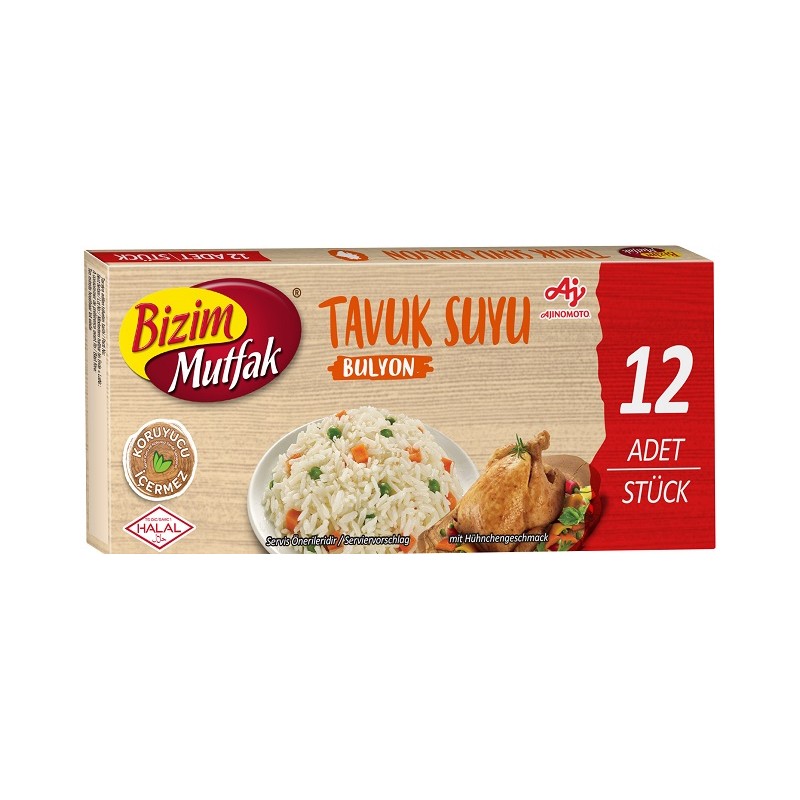 Bizim Mutfak Tavuk Bulyon 120G 12X4 48