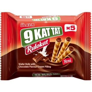 RULOKAT Gaufrette Chocolat Crémé - Pack de 24