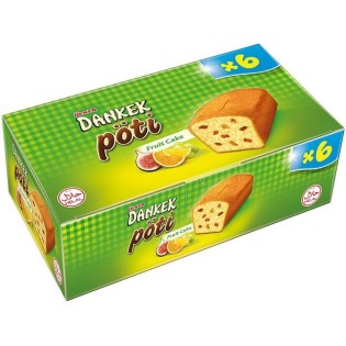 Cake aux fruits DANKeK Pöti - 12 boîtes