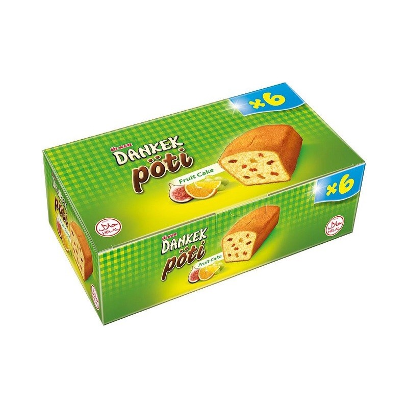 Cake aux fruits DANKeK Pöti - 12 boîtes