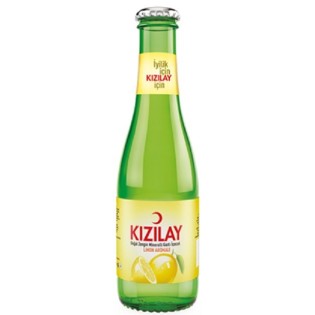 Kızılay Limon Aromalı Maden Suyu - Pack de 24 - Boisson Rafraîchissante