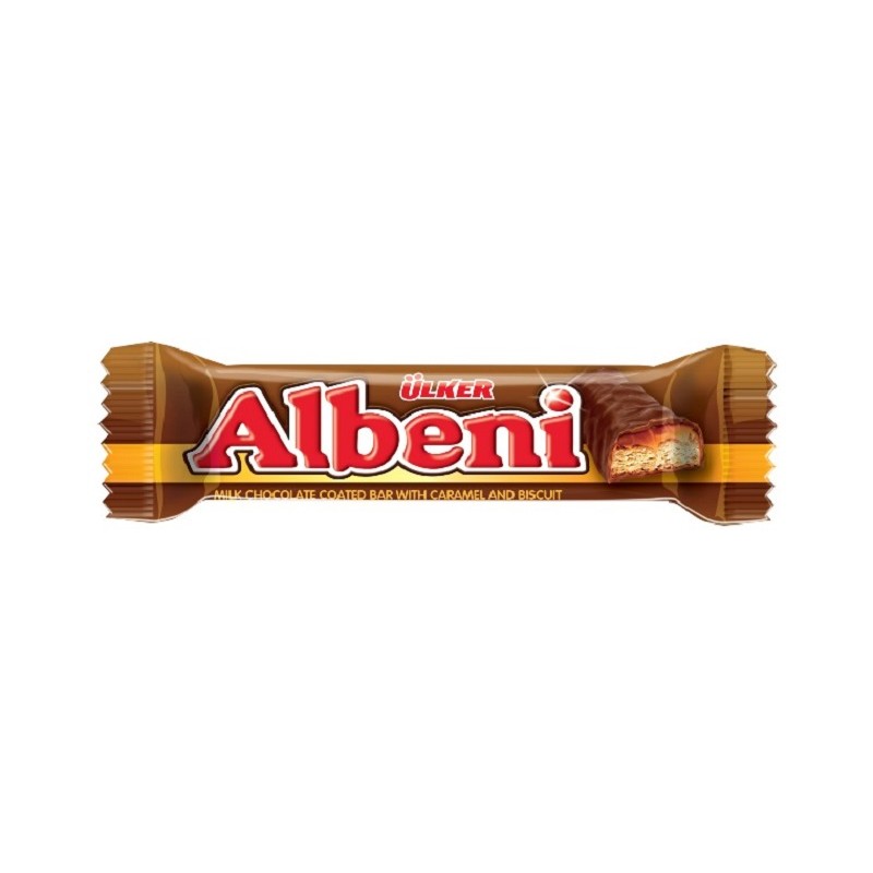 Albeni Tekli Cikolata Kaplamali Bar 40G 24X