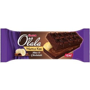 Olala Waffle Banane Choco - Délicieuse gourmandise - 12 unités